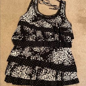 WHBM ruffle tank, small